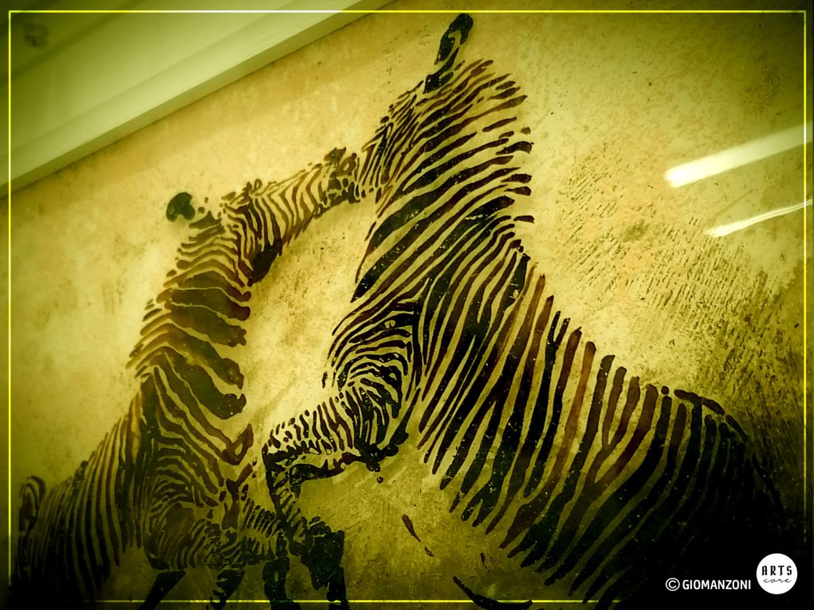 Wopart 2019. Zebre e riflessi su carta