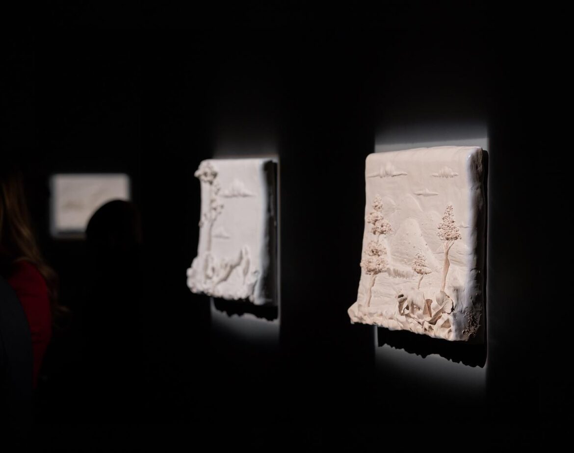 Allestimento mostra Dario Ghibaudo- CARLOCINQUE Gallery