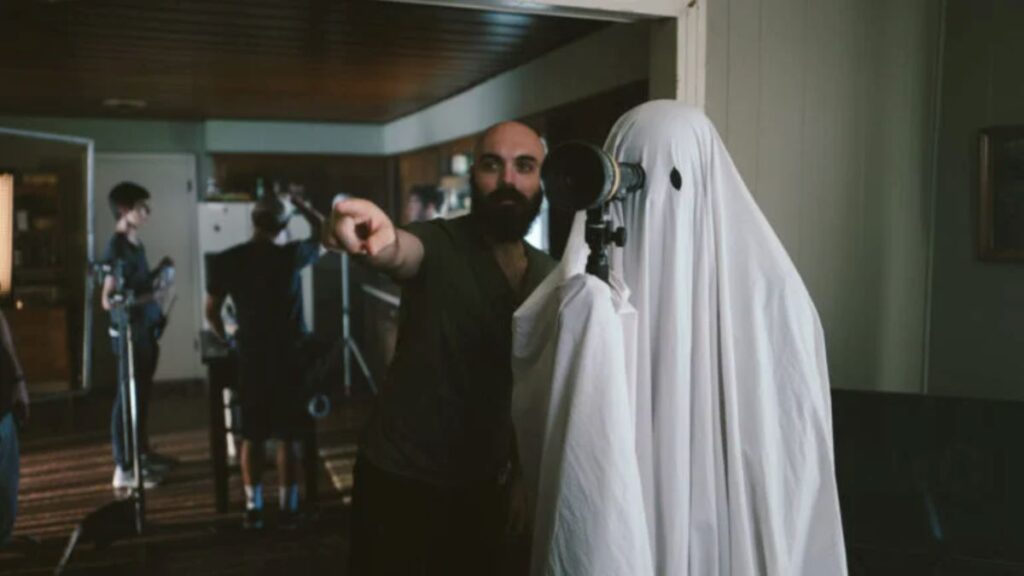 A Ghost Story, foto dal set con il regista