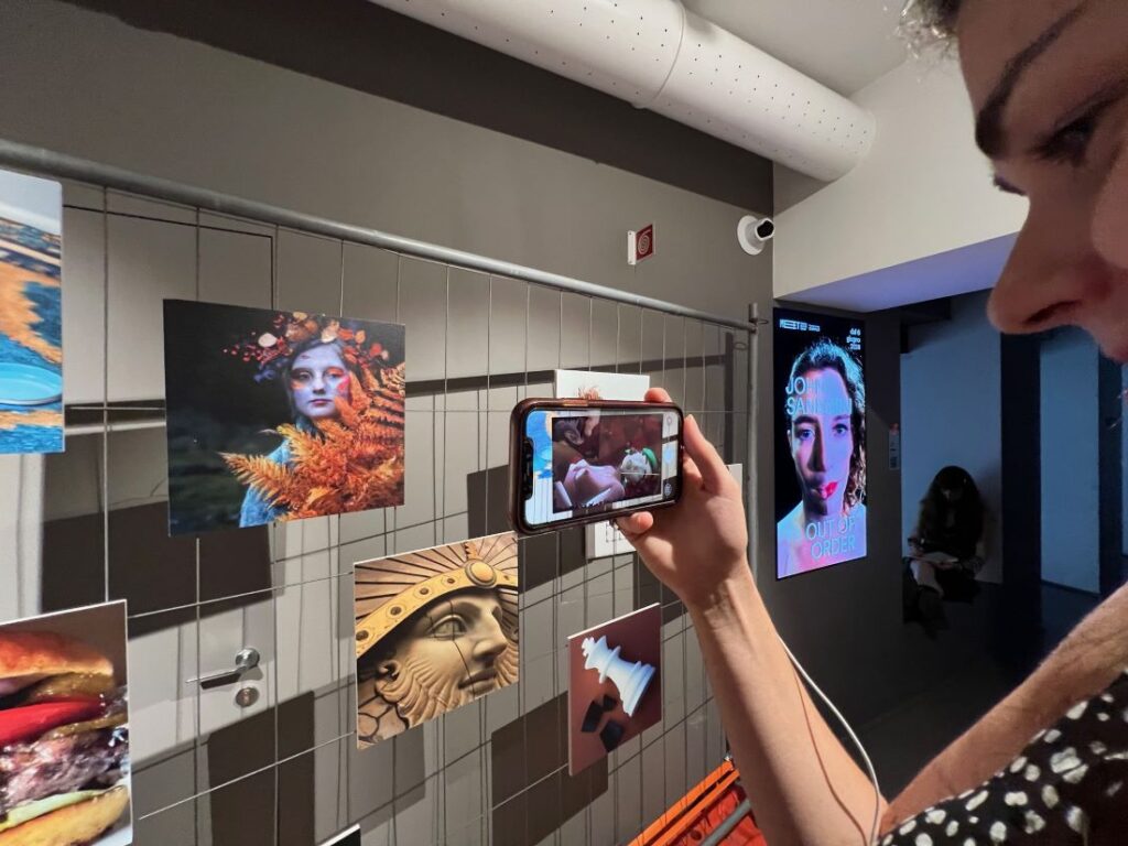 Out of Chaos, AI/AR sequence of 60 story instances with augmented reality