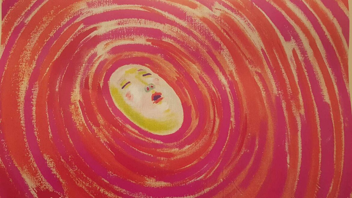 Figure galleggianti nel colore. Jiří Sopko, dettaglio di Klid, 1987