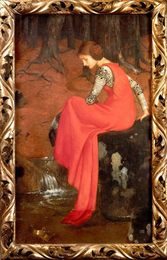 Marianne Stokes, Melisande, 1895 circa, artscore.it