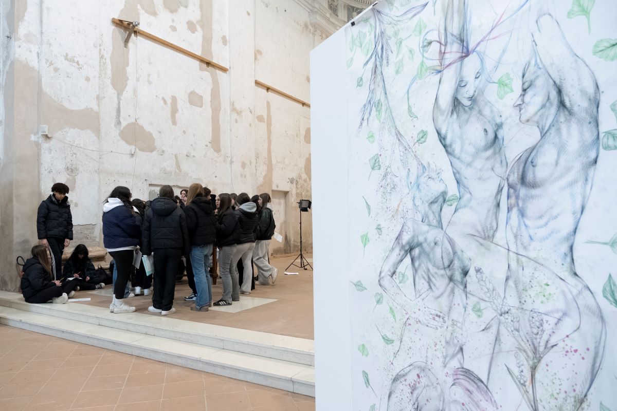 Laboratori di Populus a Guastalla. artscore.it