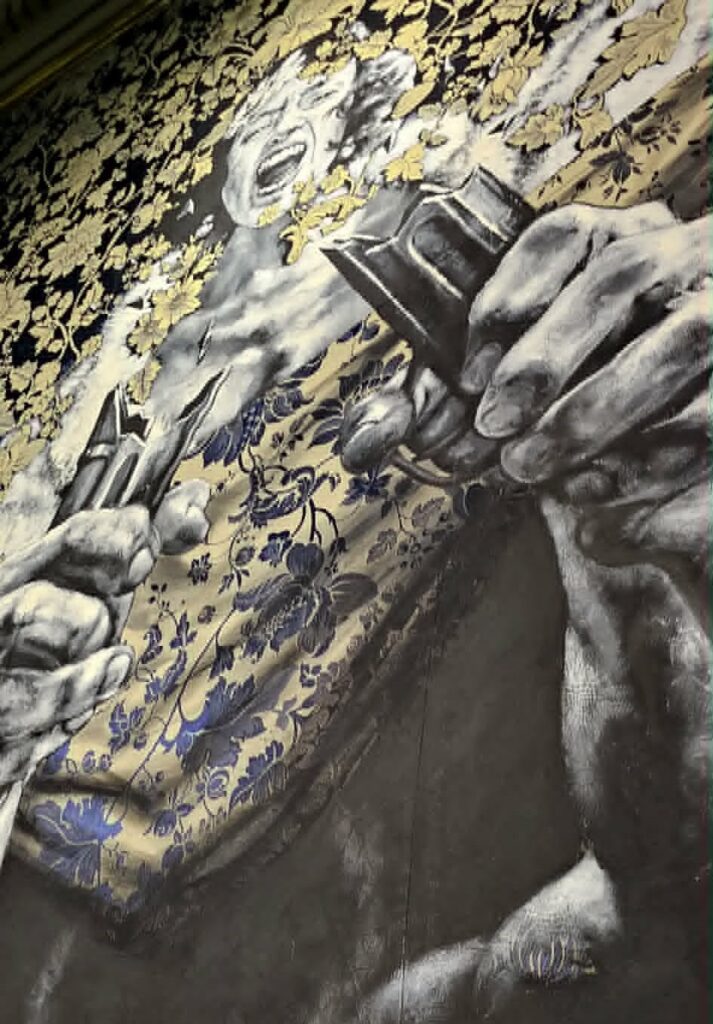 Maria José del Belgio nel percorso della mostra The Breach di Troilo