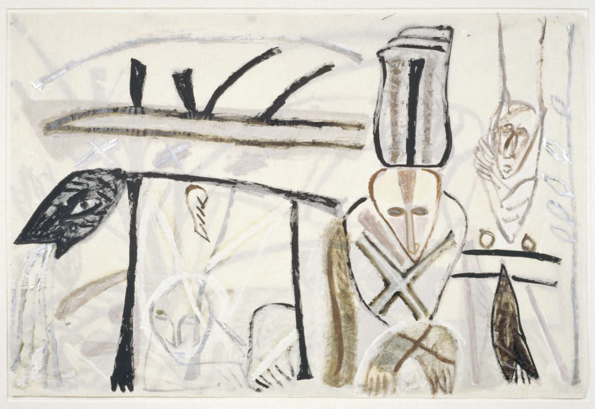 Deutsche Bank apre la sua collezione su carta. Mimmo Paladino