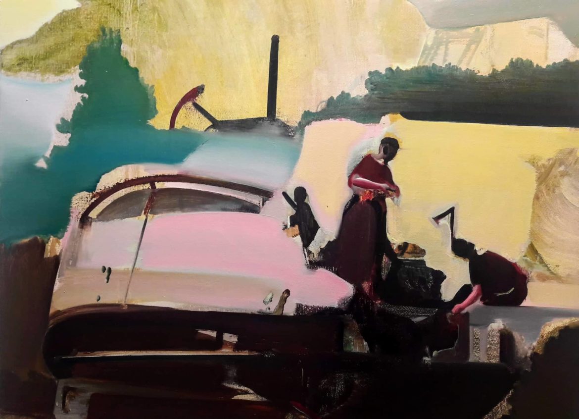 stranger shores, parco giochi, particolare