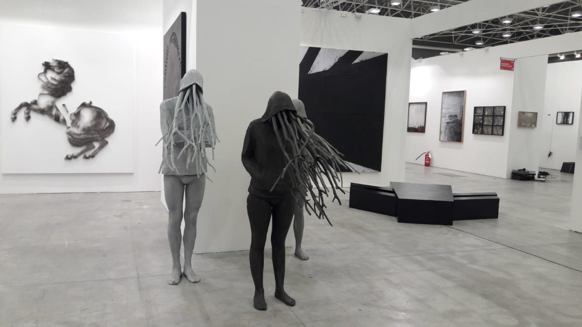Arte Fiera 2020. Stand di Davide Paludetto