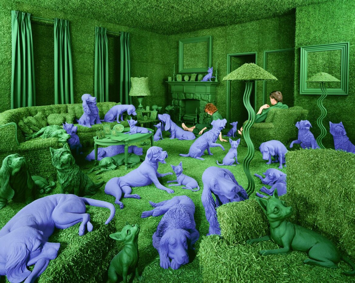 Sandy Skoglund. The Green House