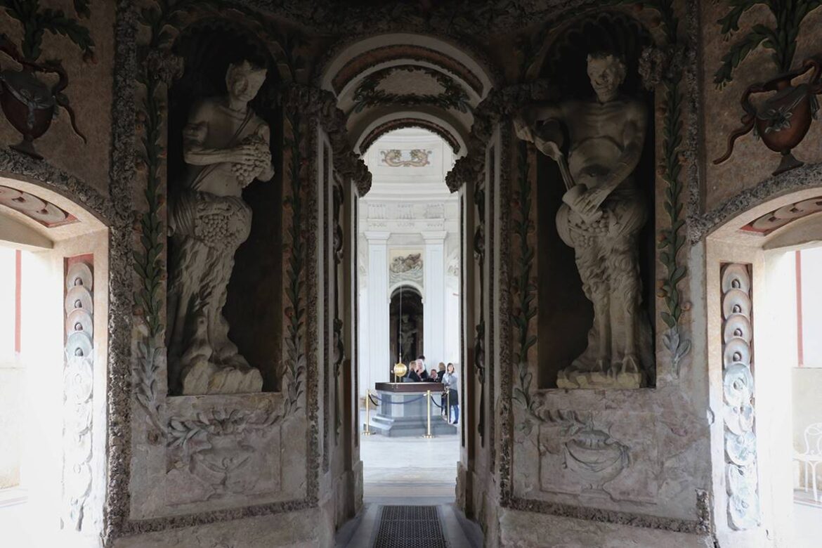 Nei giardini di Kroměříž. Interno monumentale- artscore.it