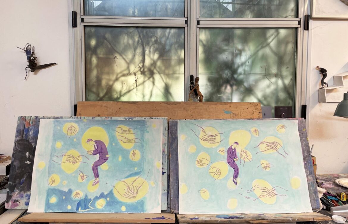 Nello studio milanese di Deodato